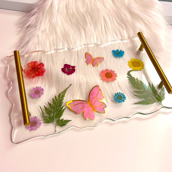 Handmade flower tray - Picture 3 of 3